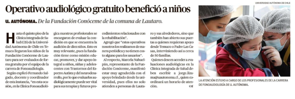 Medio escrito destaca trabajo de Nuestra Fundación Conóceme. 1 261829446 1018905978692301 6998594021119742667 n