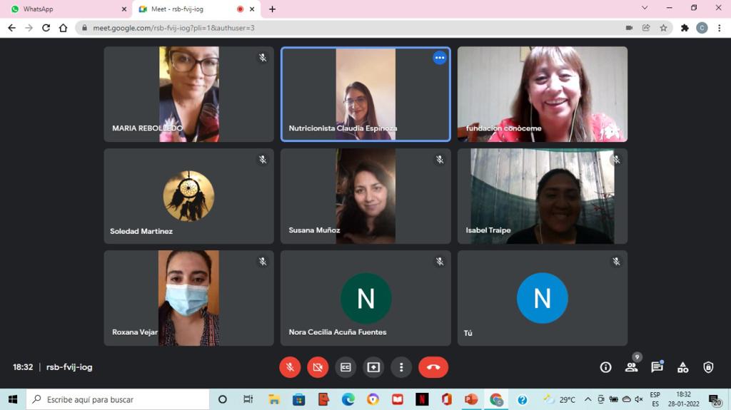 Gran acogida tuvo la charla "Información útil sobre alimentación en el Espectro Autista." 2 WhatsApp Image 2022 01 28 at 21.10.12