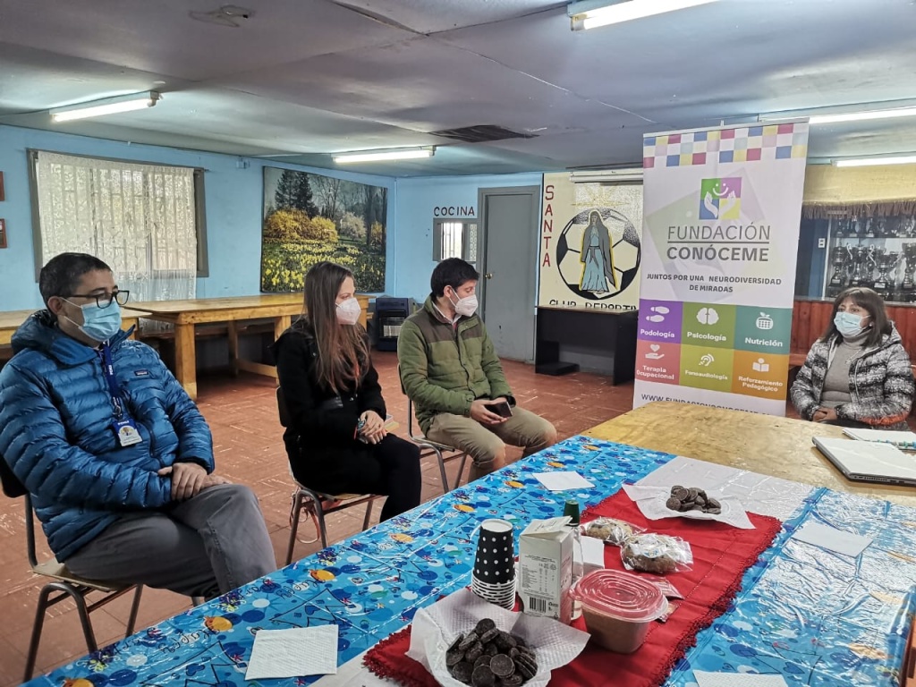 Fundación Conóceme recibe visitas de representantes de IPChile. 2 WhatsApp Image 2022 04 28 at 11.14.56 AM