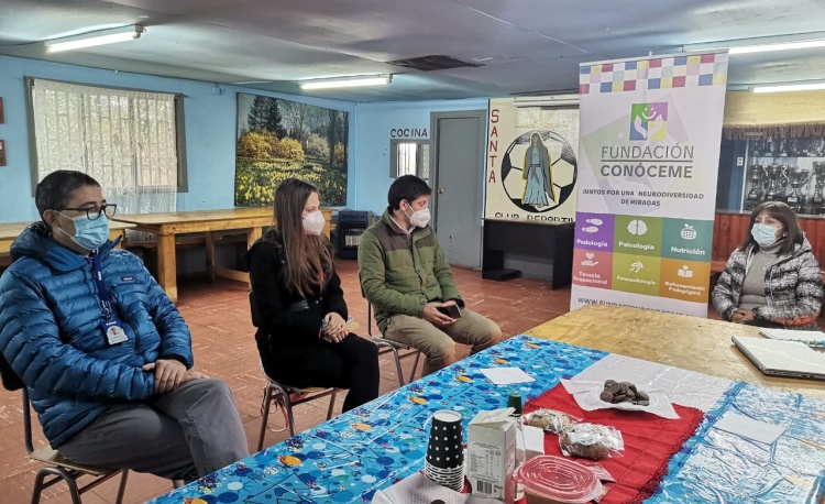 Fundación Conóceme recibe visitas de representantes de IPChile. 1 WhatsApp Image 2022 04 28 at 11.14.56 AM