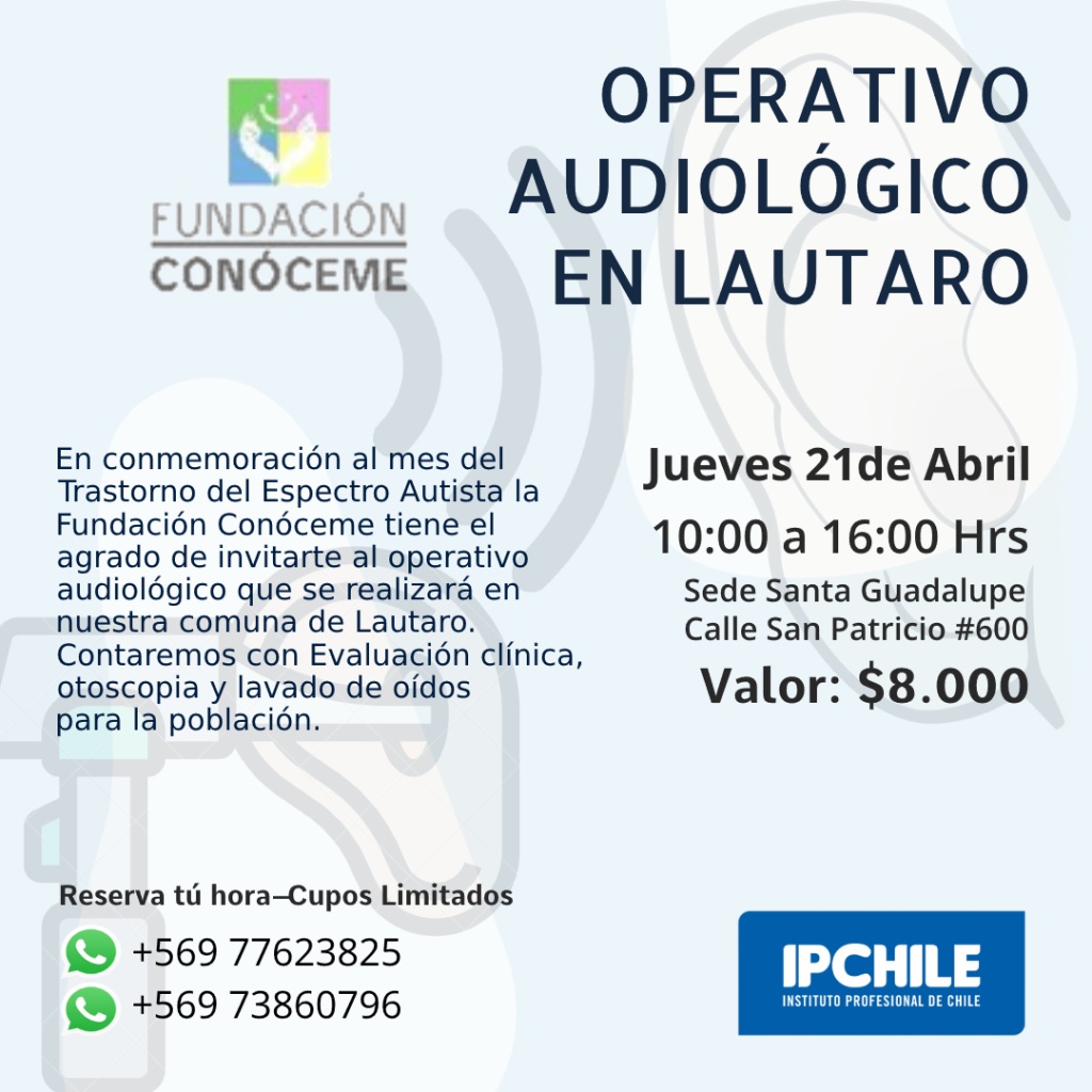 Operativo Audiológico en Lautaro. 2 flyer1