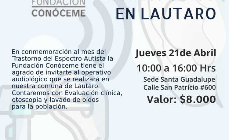 Operativo Audiológico en Lautaro. 1 flyer1
