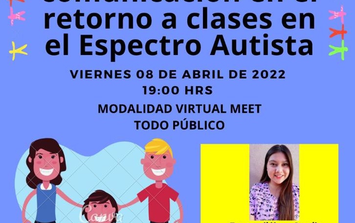 Taller informativo Desafios de la comunicación en el retorno a clases en el Espectro Autista 7 indice