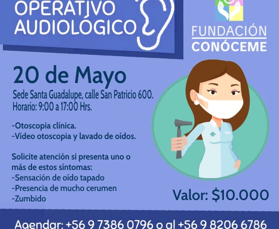 Operativo Audiológico 20 de Mayo. 5 Screenshot 2022 05 17 at 13 13 31 Fundacion Conoceme🌳 @ea fundacionconoceme esta en Instagram