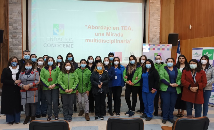 Registro Talleres realizados por Fundación Conóceme sobre el Espectro Autista. 9 CESFAM PERQUENCO