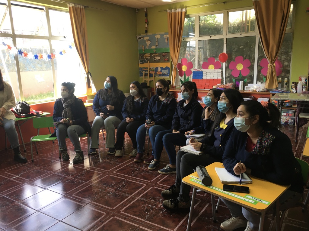 Registro Talleres realizados por Fundación Conóceme sobre el Espectro Autista. 4 Taller Curacautin