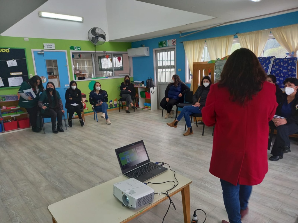 Registro Talleres realizados por Fundación Conóceme sobre el Espectro Autista. 9 Taller Jardin Infantil Yalu Lautaro