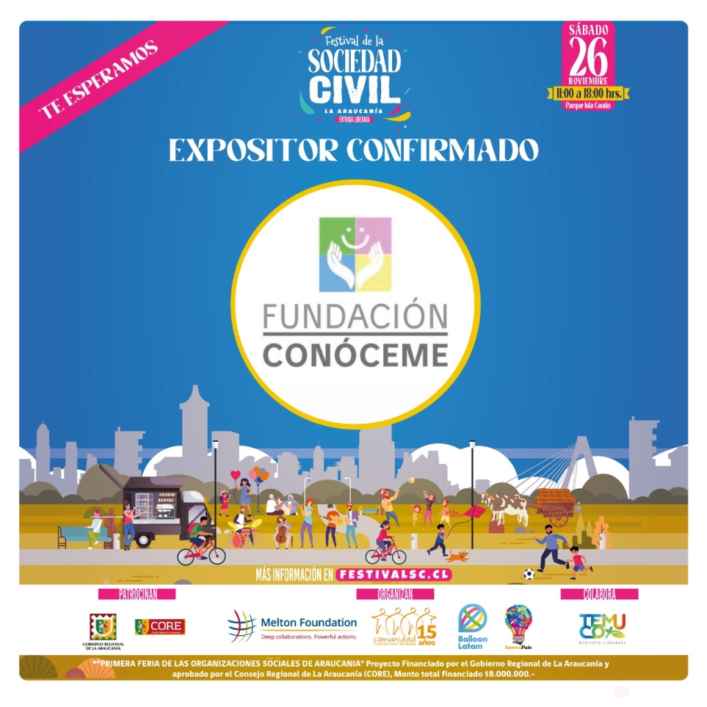Confirmados como Fundación en Festival de la Sociedad Civil. 2 9d525282 2659 4afa 8d37 d584cceb7b97