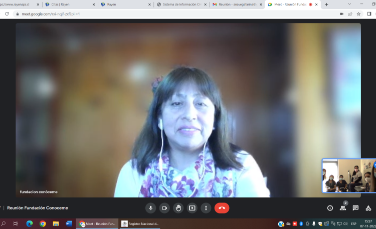 Directora Fundación Conóceme se reune con encargadas Programa Infancia. 4 foto