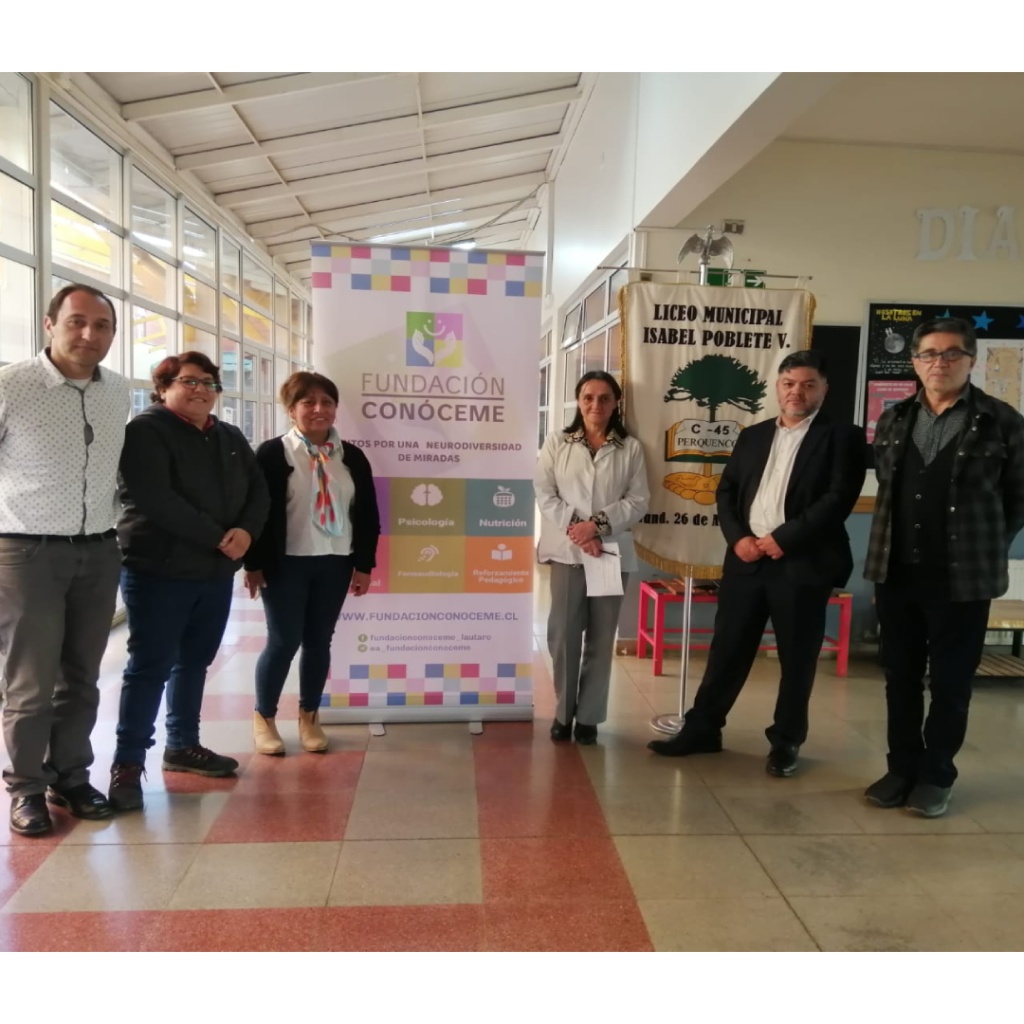 Fundación Conóceme realiza charla sobre Ley TEA en Liceo Municipal Isabel Poblete. 5 Proyecto nuevo 1