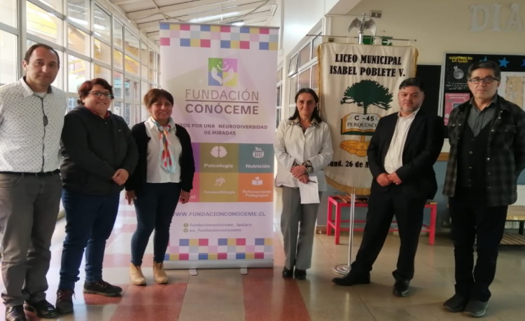 Fundación Conóceme realiza charla sobre Ley TEA en Liceo Municipal Isabel Poblete. 4 Proyecto nuevo 1