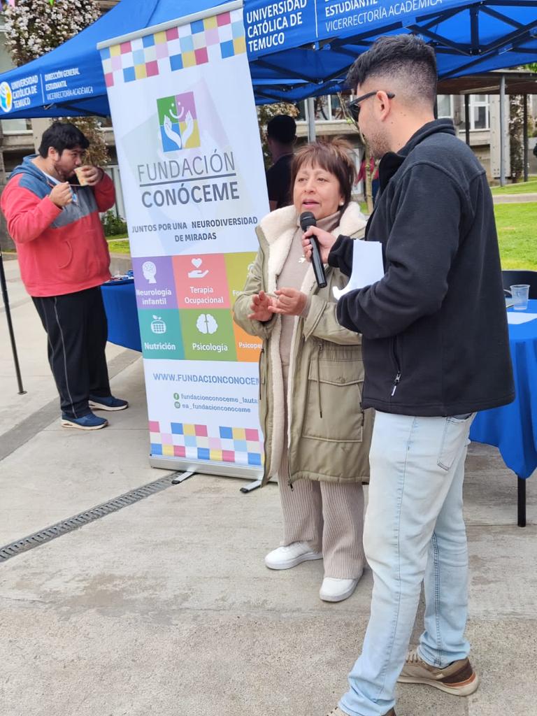 Fundación Conóceme participa en Feria de Voluntariado organizada por UCT. 3 WhatsApp Image 2023 10 24 at 17.53.16