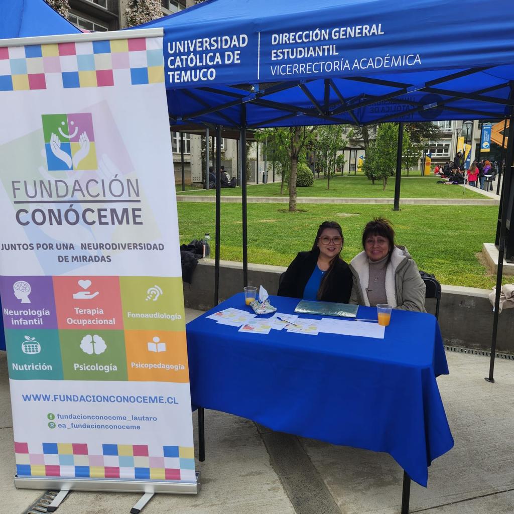 Fundación Conóceme participa en Feria de Voluntariado organizada por UCT. 4 WhatsApp Image 2023 10 24 at 17.53.51